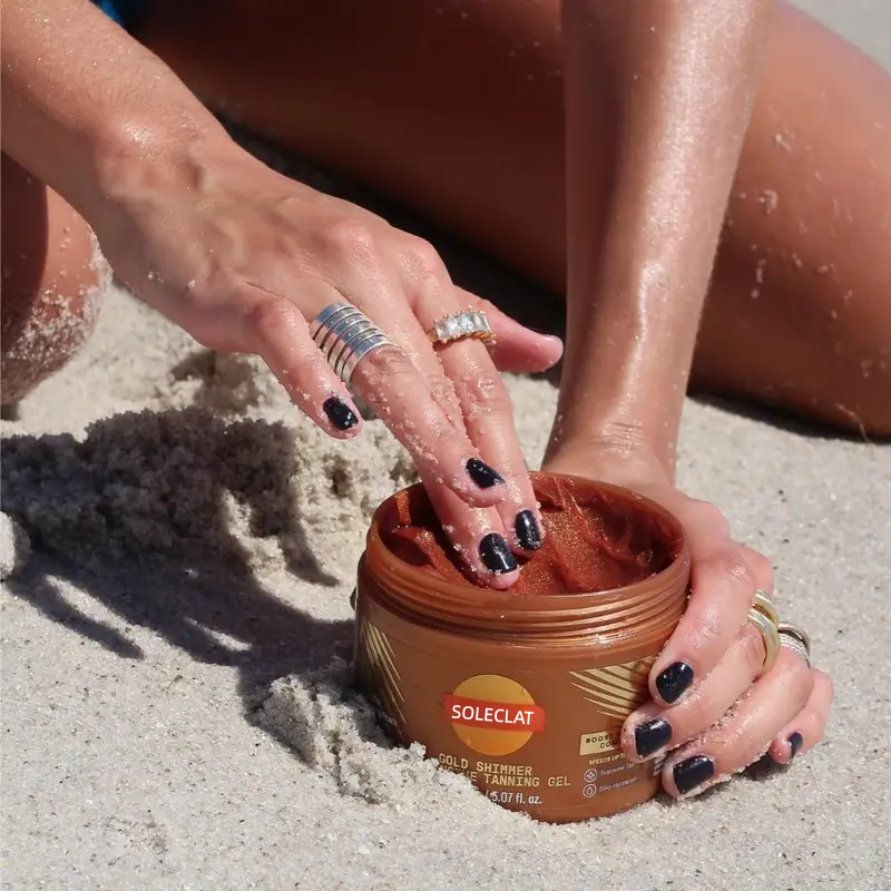 Gold Shimmer Tanning Gel