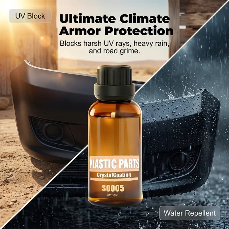 2026 New Upgrade Car Plastic Parts Crystal Coating Restorer