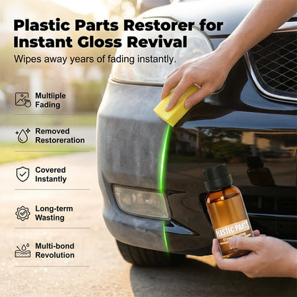 2026 New Upgrade Car Plastic Parts Crystal Coating Restorer