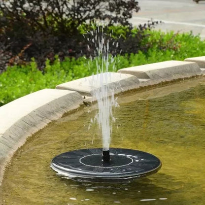 Solar Bird Bath Fountain Pump with 4 Nozzles