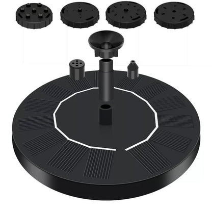 Solar Bird Bath Fountain Pump with 4 Nozzles